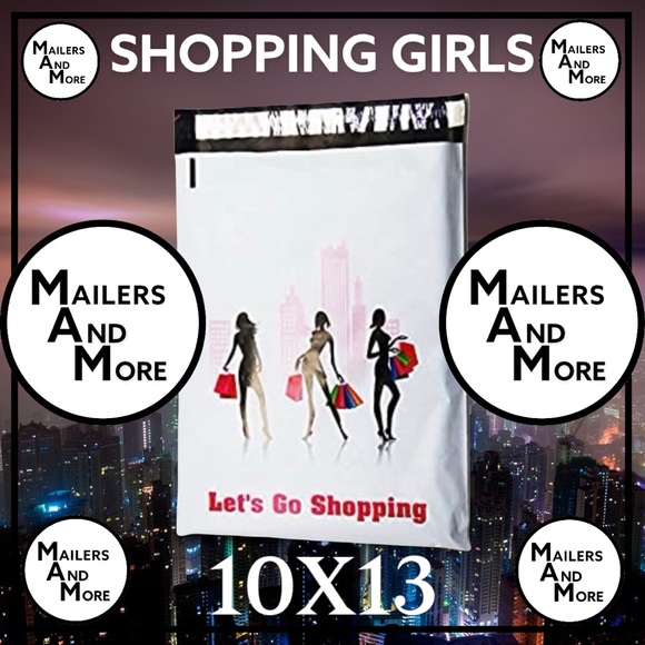 25 10X13 Shopping Girls Flat Mailers PRICE IS FIRM - Picture 3 of 6